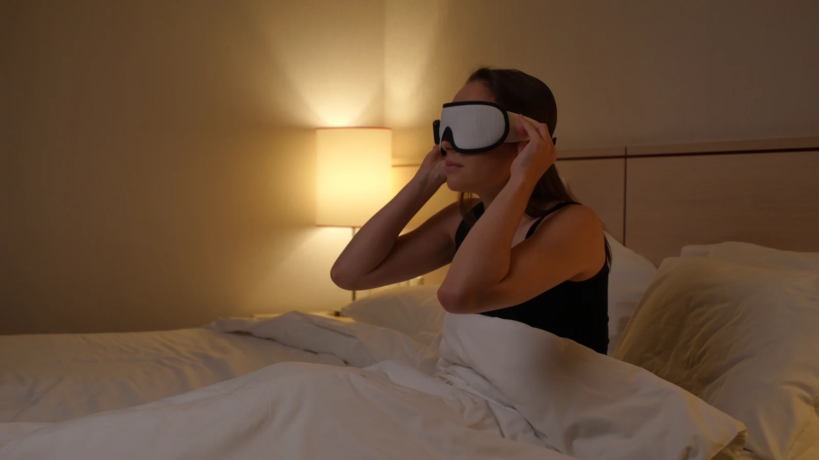 Wearing Somni Mask
